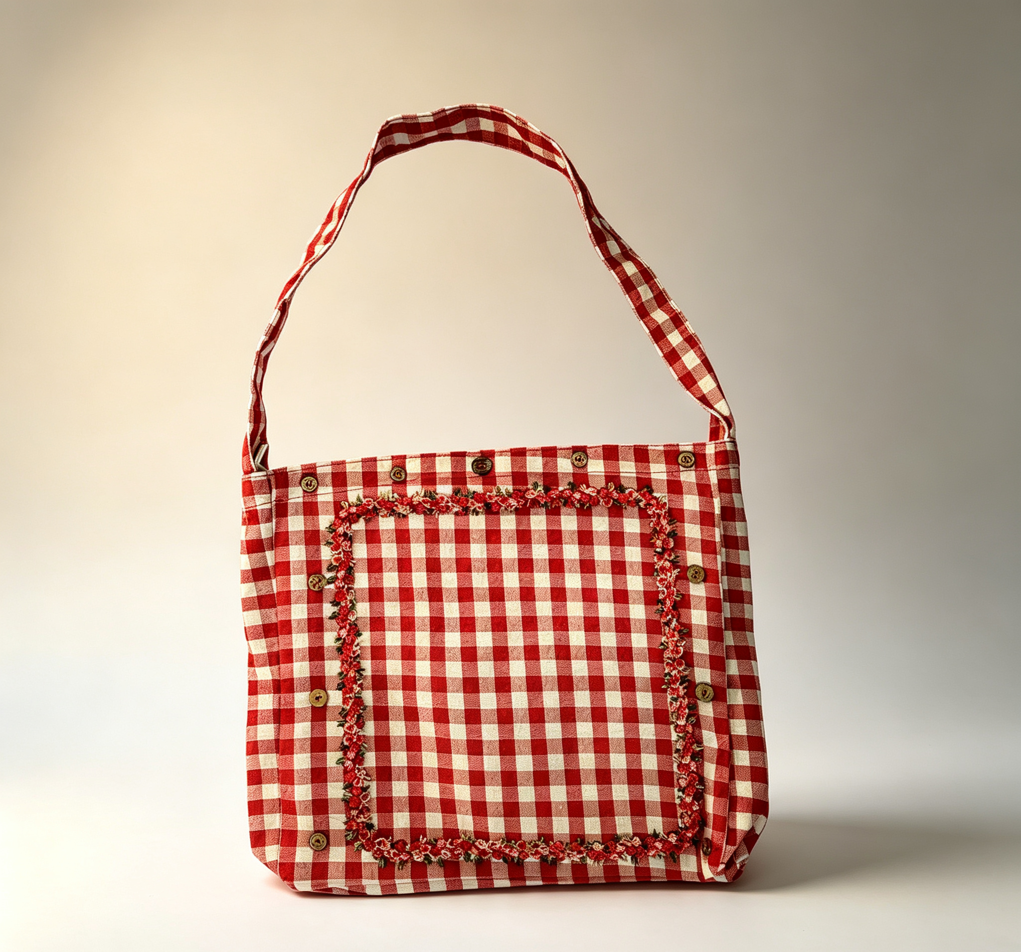 Handmade eco-friendly shopping bag